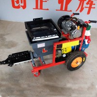 Automatic Wall Concrete Putty And Durable Stucco Plastering Spray Machine