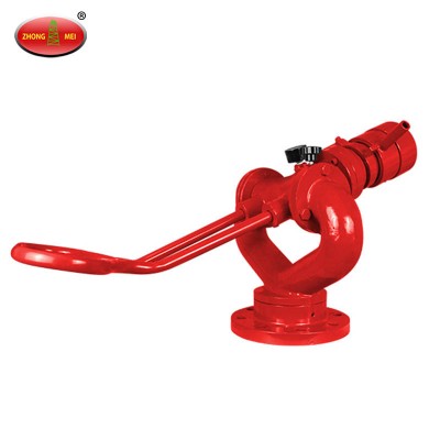 Fixed manual type Fire truck water cannon